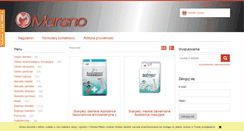 Desktop Screenshot of mareno.com.pl